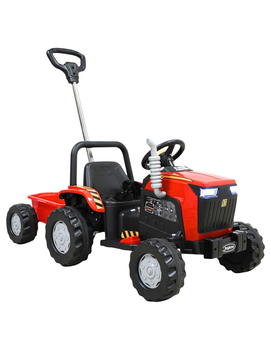 Tractor montable montable con control remoto Tractor Con Bastón de Recargable para Infantil Unisex Tractor montable montable con control remoto Tractor Con Bastón de Recargable para Infantil Unisex
