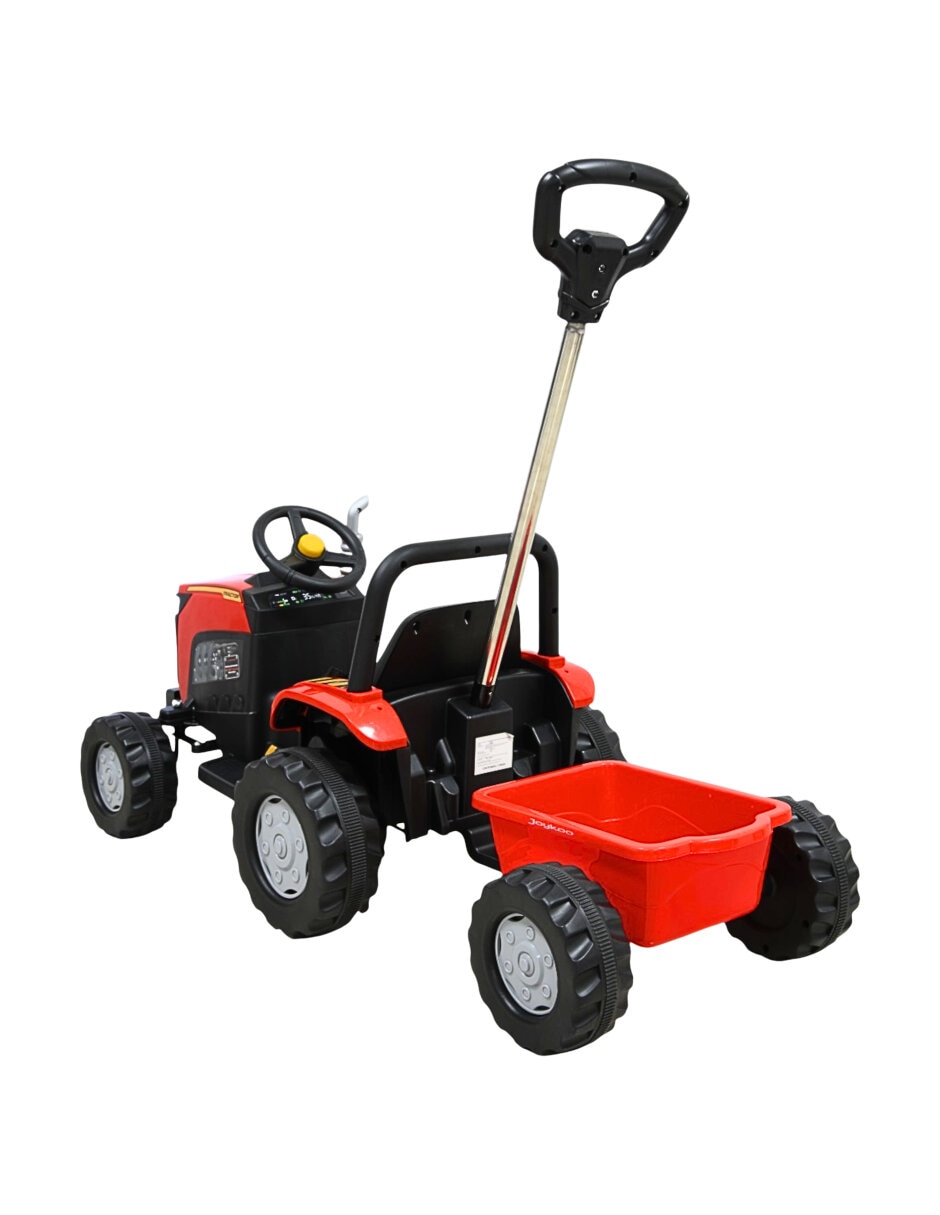 Tractor montable montable con control remoto Tractor Con Bastón de Recargable para Infantil Unisex 6