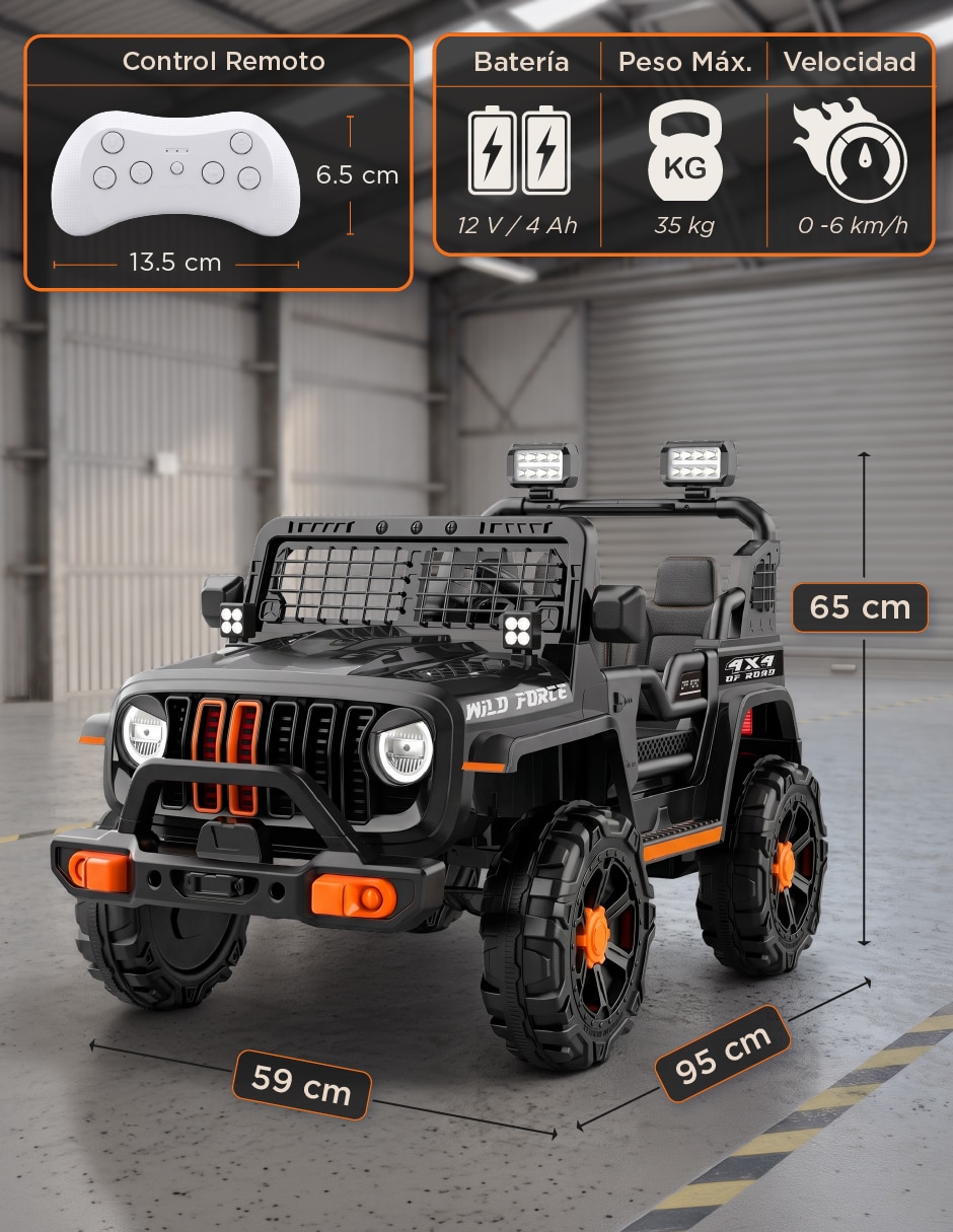 Automóvil montable control remoto de recargable unisex 9