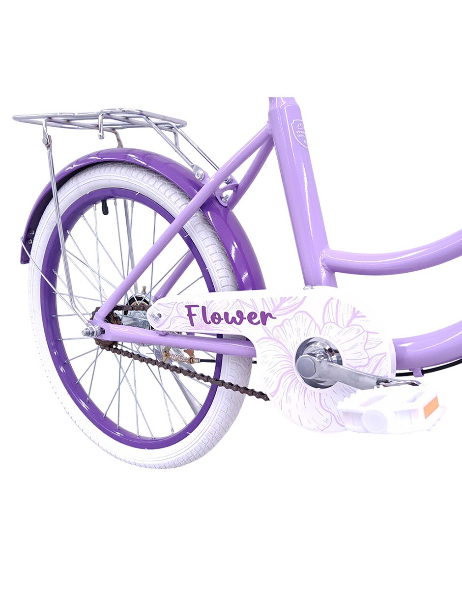 Bicicleta infantil rodada Flower R20 5