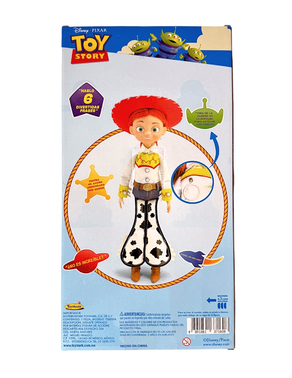 Muñeco personaje Sí Disney: Toy Story Jessie (Toy Story) Estándar Con sonido 2