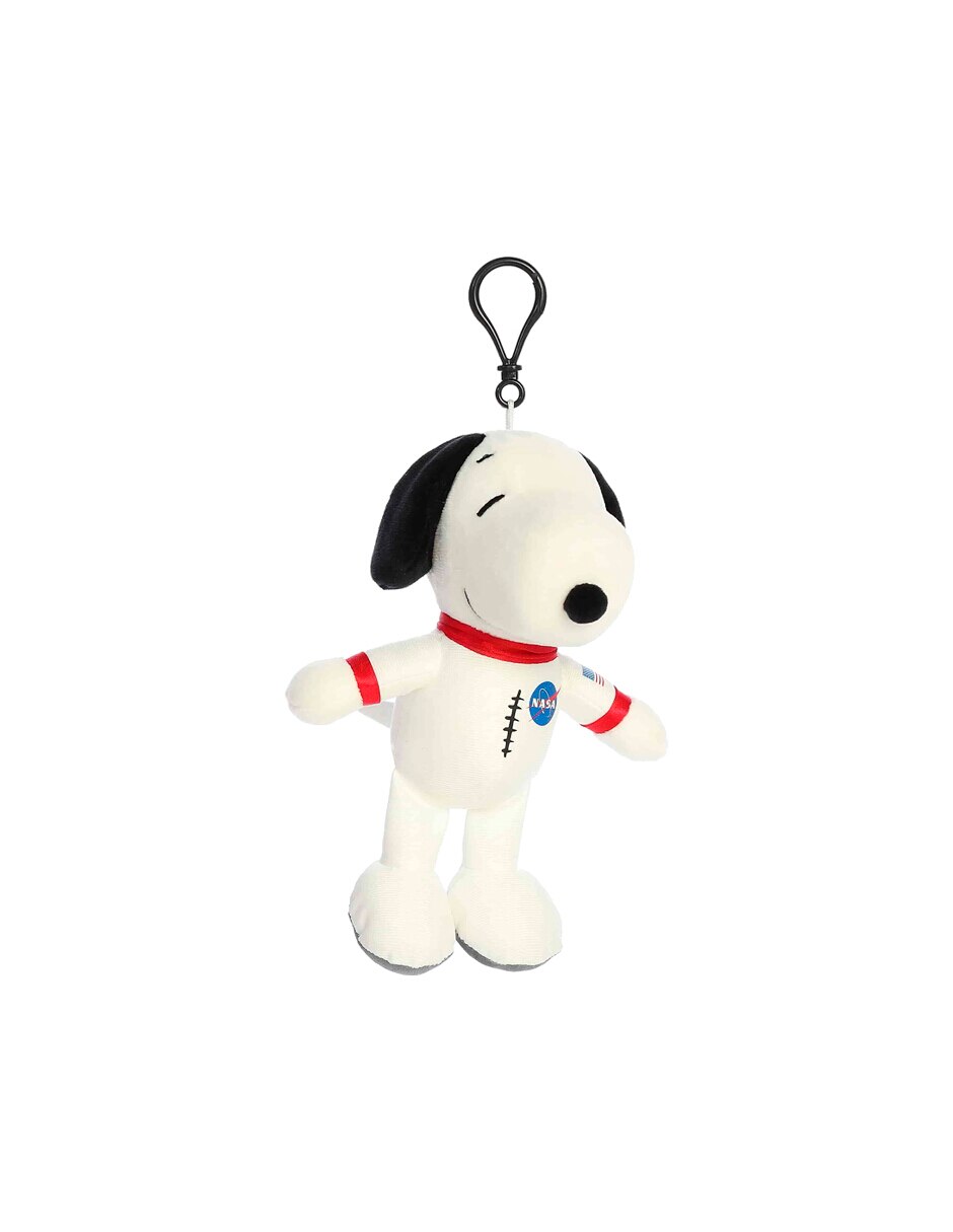 Peluche de Peanuts Perro Snoopy en Traje Espacial con Clip No aplica de 3