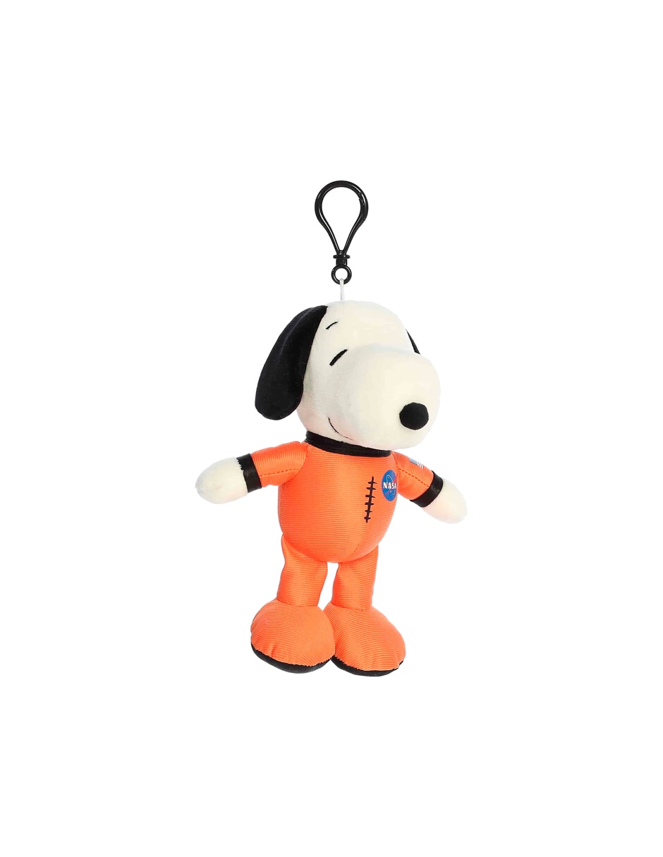Peluche de Peanuts Perro Snoopy en Traje Espacial con Clip No aplica de 3