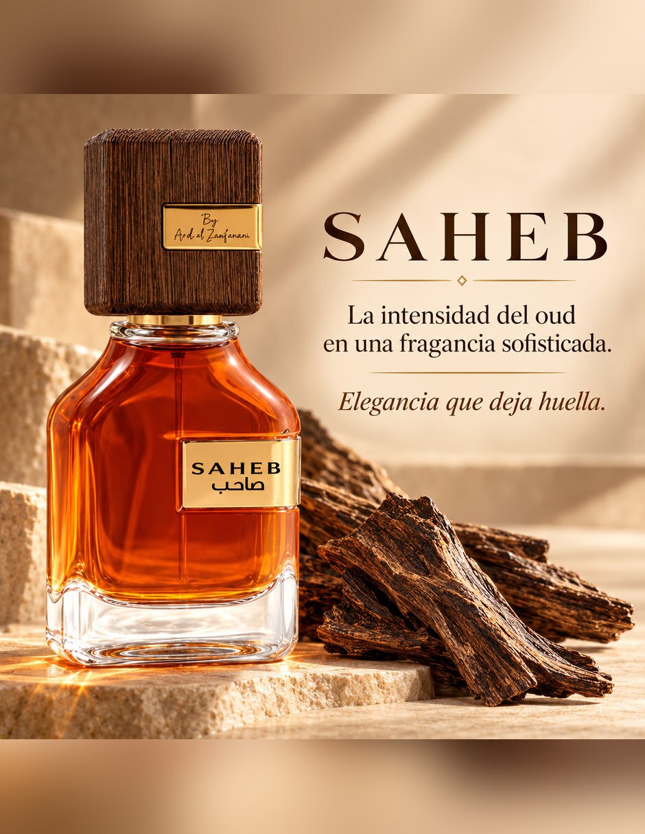 Eau de parfum Saheb para Unisex 5