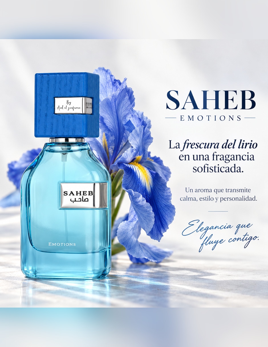 Eau de parfum Saheb Emotions para Unisex 4