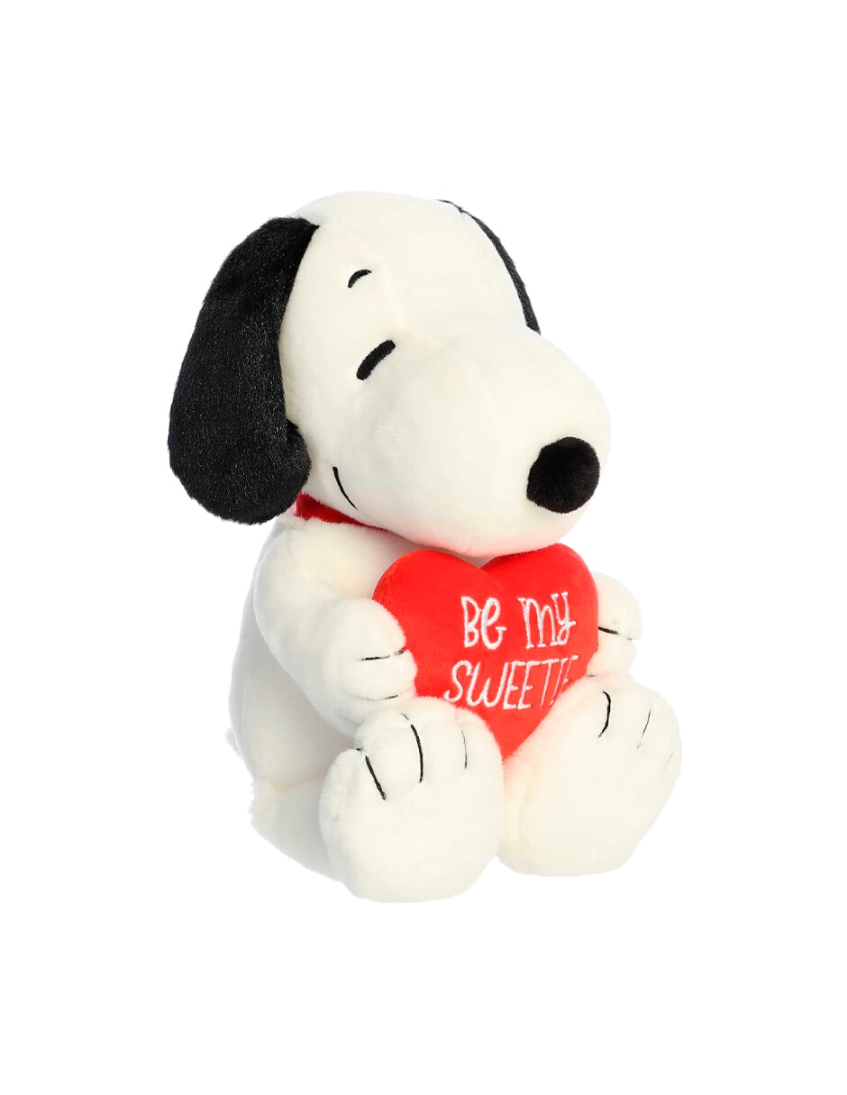Peluche de peanuts perro snoopy be my sweetie 2