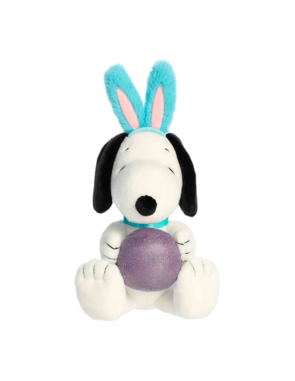 Peluche de peanuts perro snoopy de pascua con huevo Peluche de peanuts perro snoopy de pascua con huevo