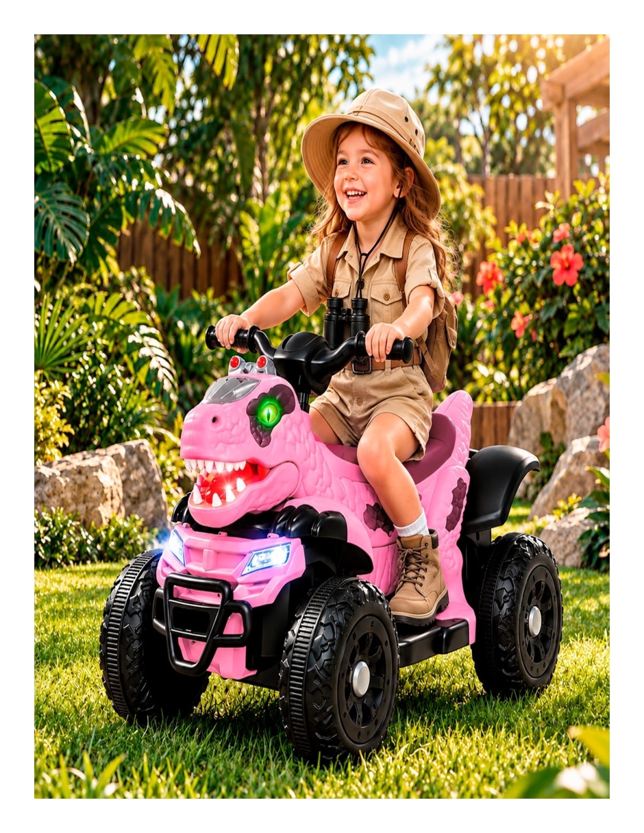 Cuatrimoto montable con control remoto de batería unisex 4