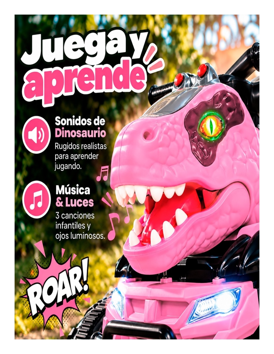 Cuatrimoto montable con control remoto de batería unisex 5