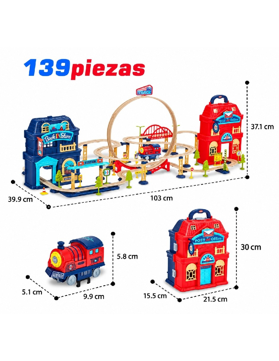 dino action set de tren eléctrico 16149gu 5
