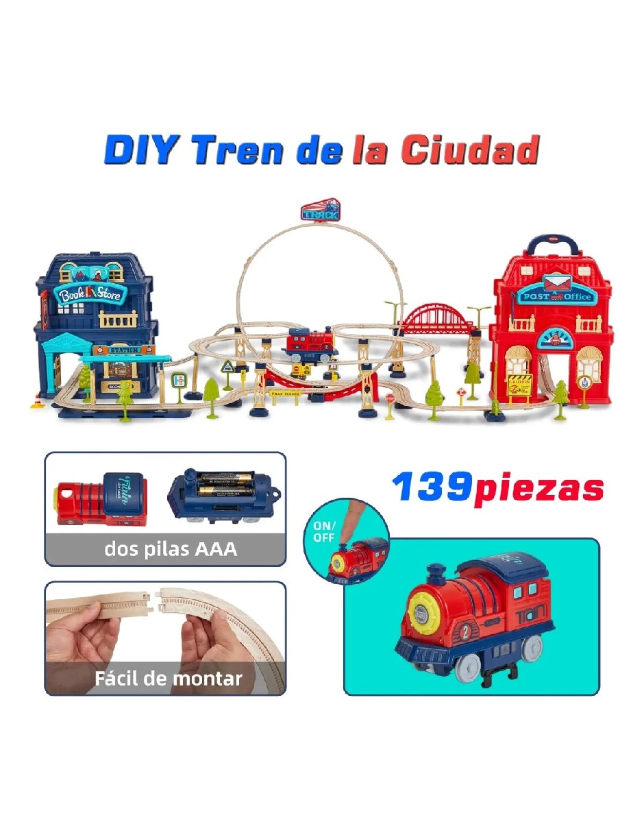 dino action set de tren eléctrico 16149gu 4