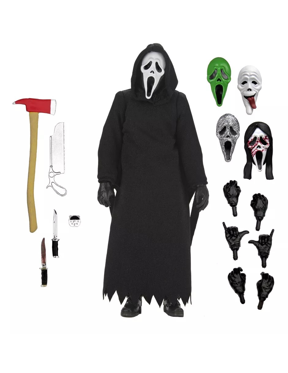 Figura de colección articulada ghost face ultimate ghost face return ultimate