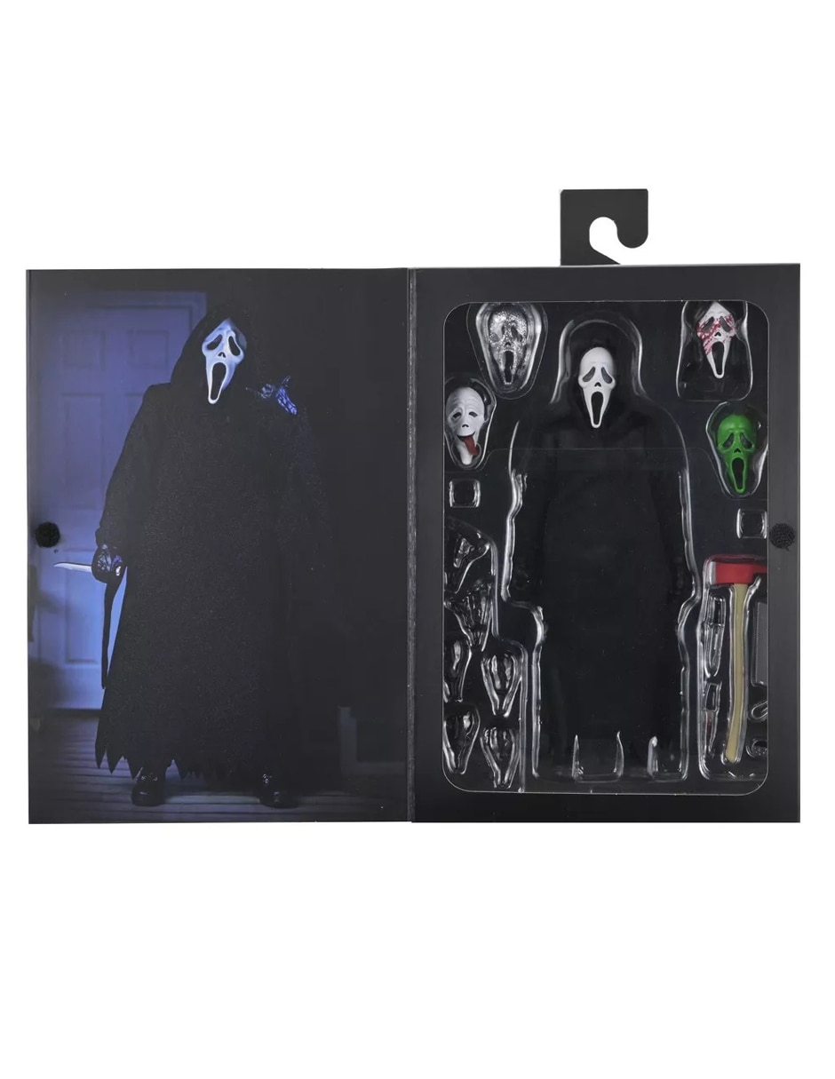 Figura de colección articulada ghost face ultimate ghost face return ultimate