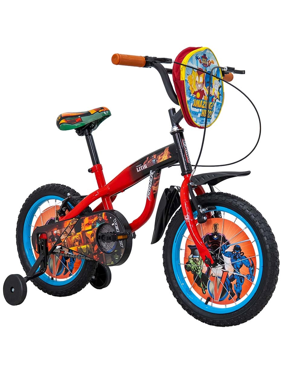 Bicicleta infantil rodada 16 Lithium 10