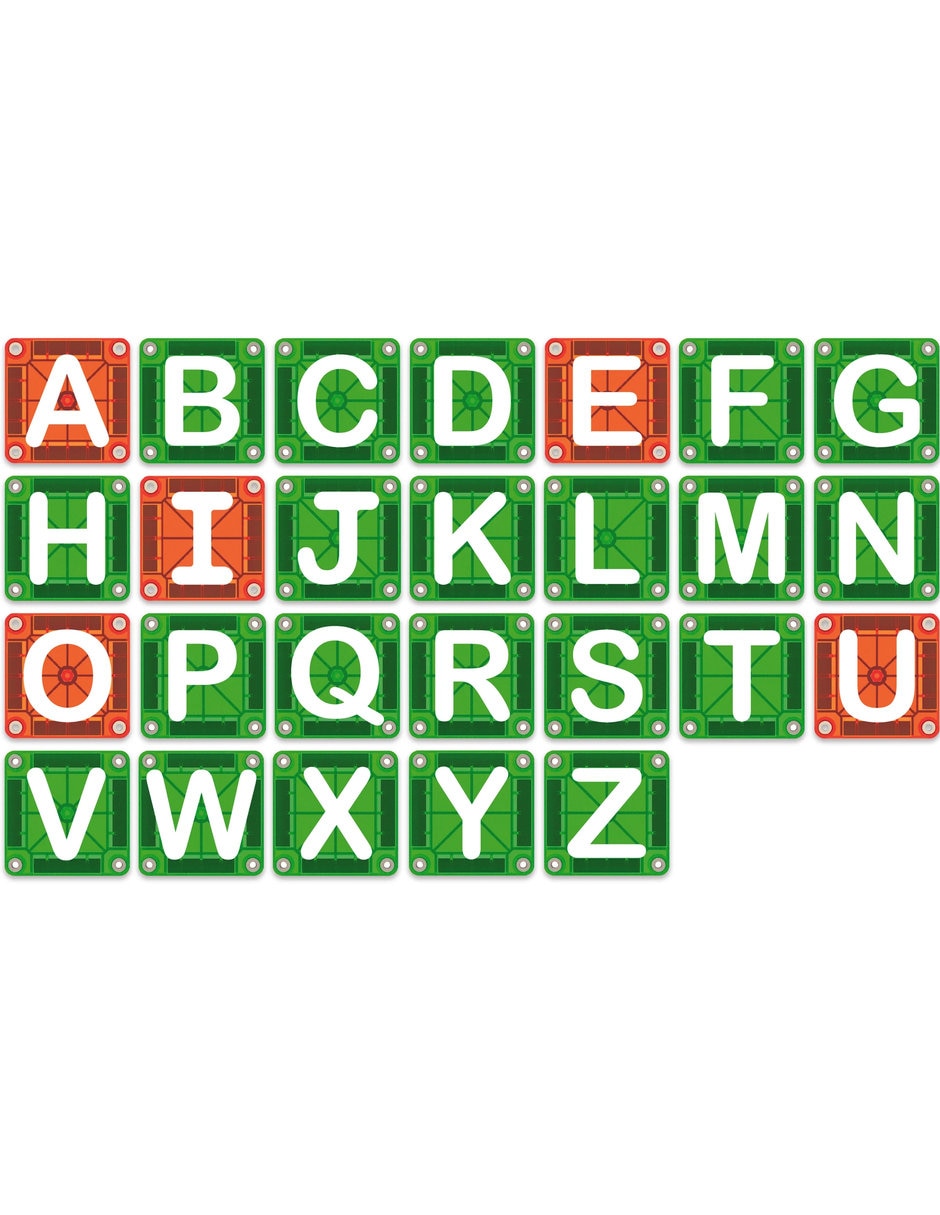Magnitales MicroMAGS Aprender Letras 56 pzas 254056LL