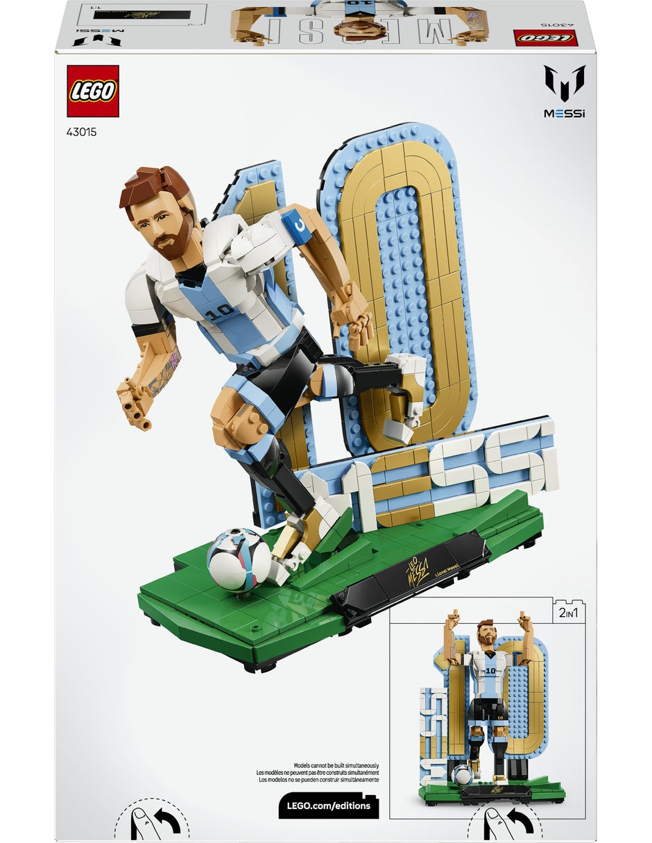 Lego Lego Lionel Messi: Leyenda del Futbol Edition Sports 43015