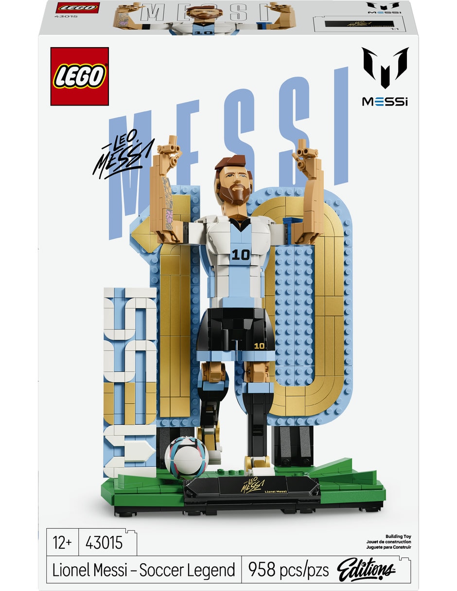 Lego Lego Lionel Messi: Leyenda del Futbol Edition Sports 43015