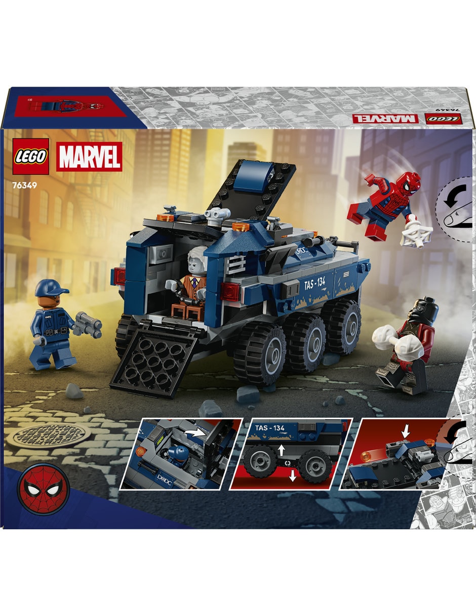 Lego Lego Super Heroes Marvel Spider-Man: Persecución del Transporte de Prisioneros 76349