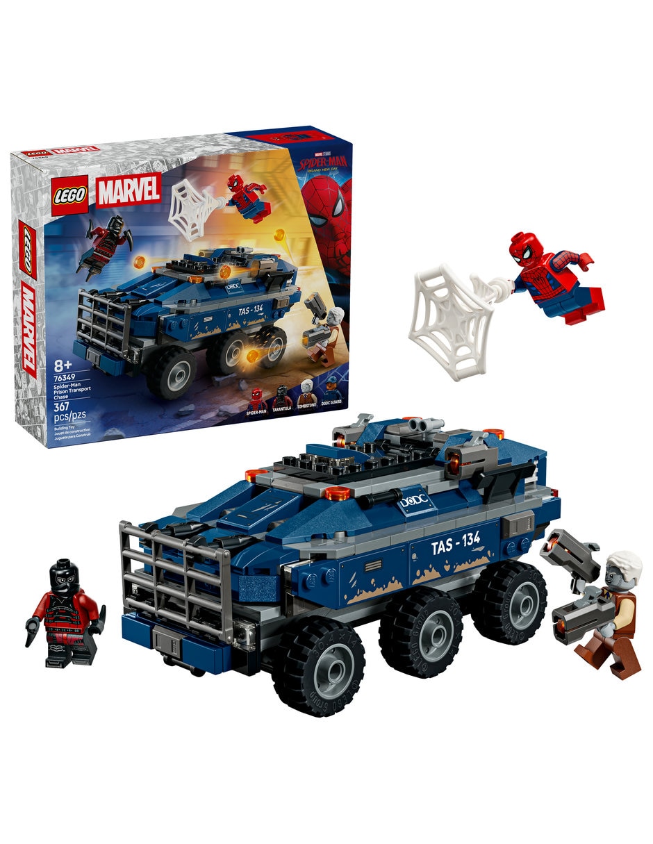 LEGO Lego Lego Super Heroes Marvel Spider-Man: Persecución del Transporte de Prisioneros 76349