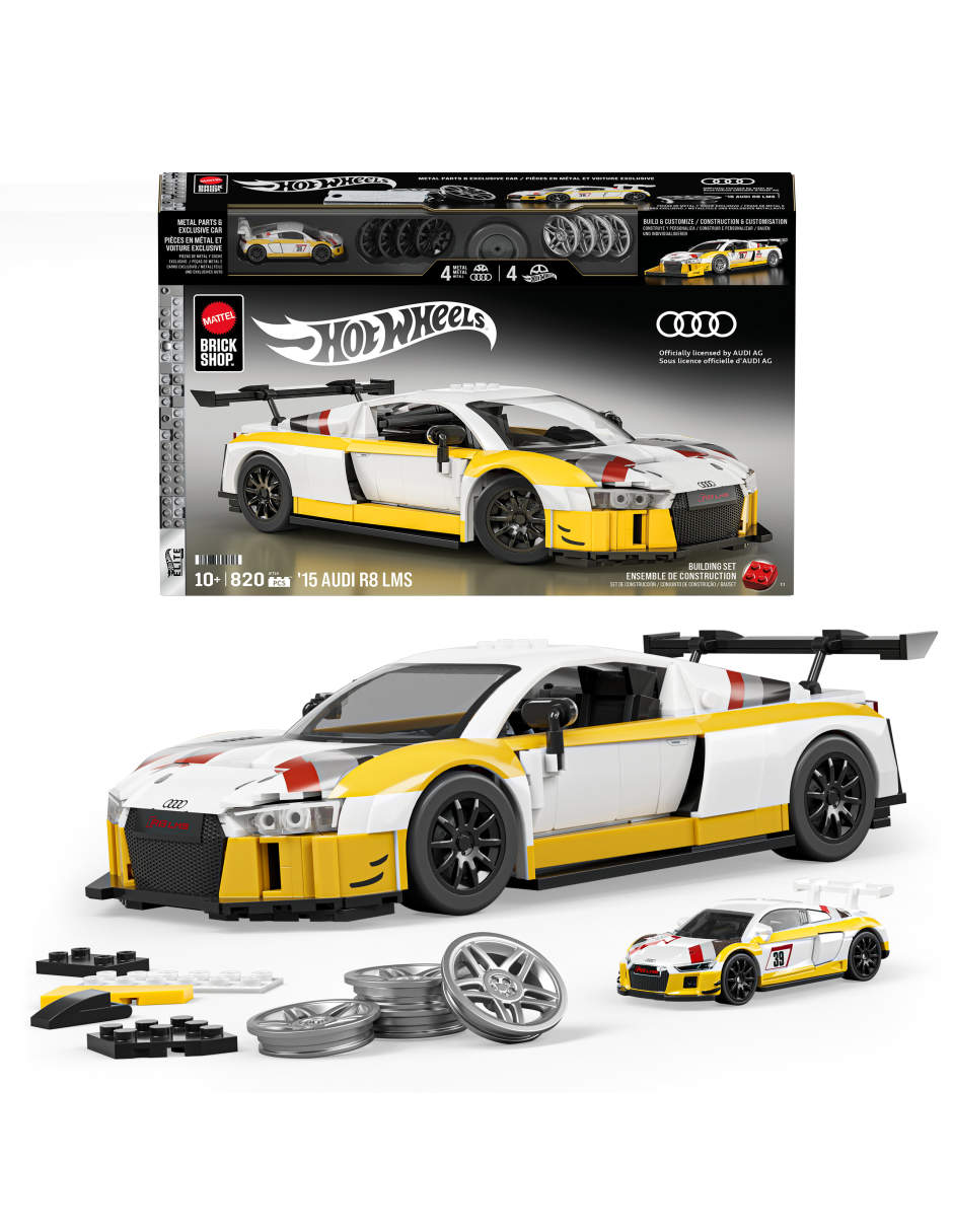 Hot Wheels Elite 15 Audi R8 LMS JFT18 Brickshop