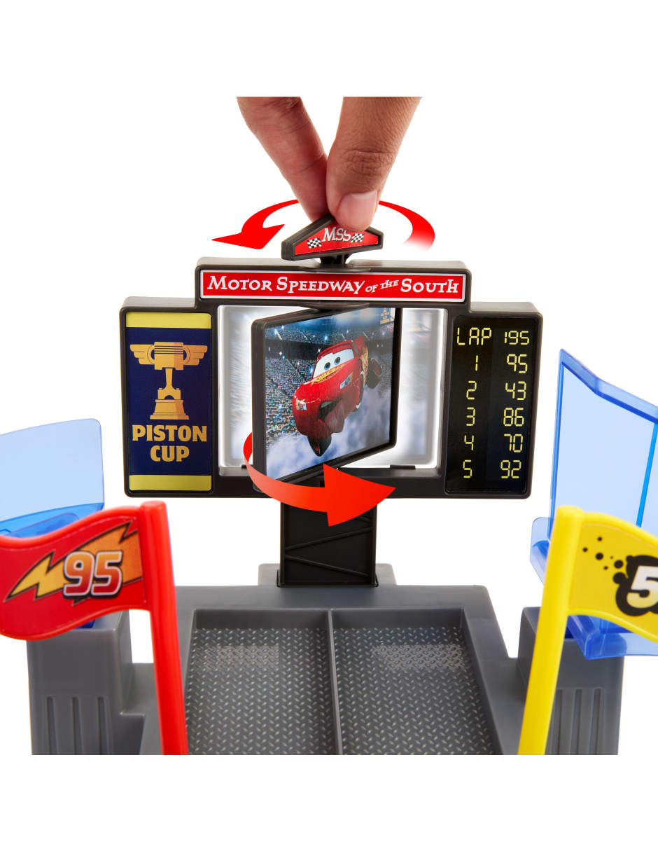 Pista armable de Disney Pixar 3