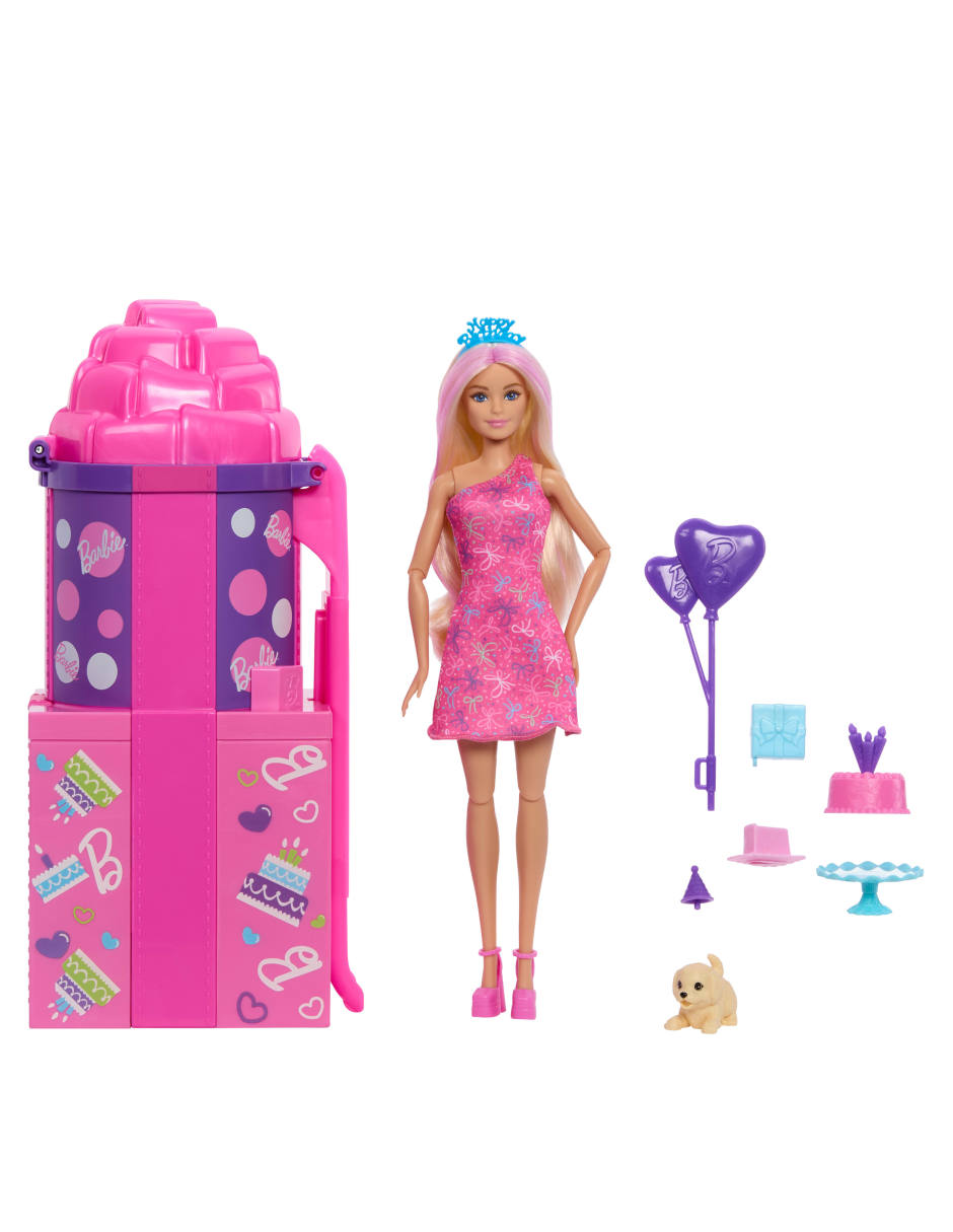 Muñeca Fashion Barbie Party Unboxed