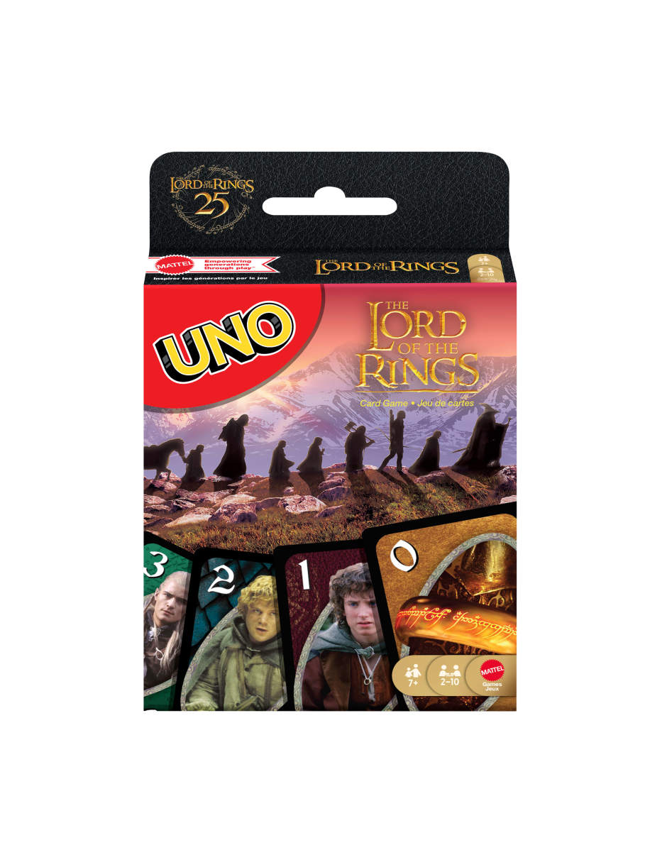 Señor de los anillos entretenimiento uno uno